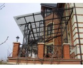Навесы из монолитного поликарбоната